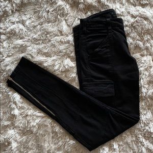 J brand black cargo pants